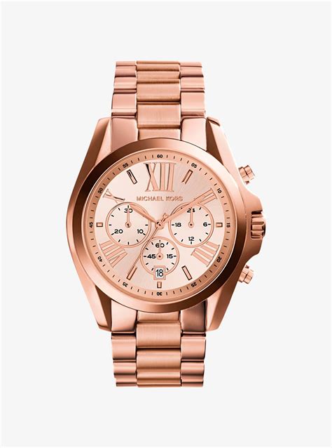 michael kors 5503 rose gold|Michael Kors Bradshaw Oversize Chronograph Ladies Watch .